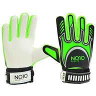 Piłka nożna - No10, Rękawice bramkarskie, Club Green 56094, zielony, rozmiar 5 - miniaturka - grafika 1