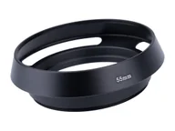 Akcesoria fotograficzne - Osłona przeciwsłoneczna 55mm [METAL] metalowa - miniaturka - grafika 1