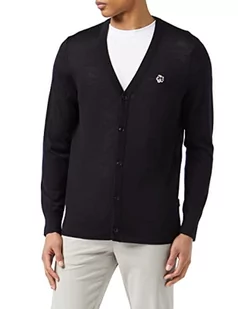 Ted Baker Męski sweter MMK-Stepney-LS Core kardigan sweter, granatowy, 6 (UK2XL) - Swetry męskie - miniaturka - grafika 1