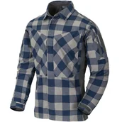 Koszule męskie - Koszula helikon mbdu flannel shirt - slate blue checkered - miniaturka - grafika 1