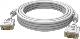 Kabel Vision VISION Professional installationstaugliches VGA-Verbindungskabel - 30 JAHRE GARANTIE - Vergoldete Anschlusse - Ferritkerne an beiden Enden - VGA M zu VGA M - Aussendurchmesser 8,0 mm - 28 AWG - 3 m - Weiss - Kable komputerowe i do monitorów - miniaturka - grafika 1
