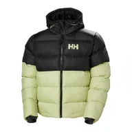 Kurtki męskie - Męska Kurtka zimowa pikowana HELLY HANSEN ACTIVE PUFFY JACKET 53523_498 – Zielony - miniaturka - grafika 1