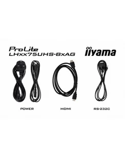 iiyama Monitor 65 '' LH6575UHS-B2AG,24/7,ANDROID.11,4K, WiFi, iiSignage2, FailOver, EShare, 24/7, full daisy chain - Monitory reklamowe i wyświetlacze - miniaturka - grafika 1