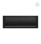 Akcesoria kominkowe - kratka wentylacyjna 17/49 FRESH czarna - miniaturka - grafika 1