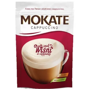 Mokate Cappucino wiśnie w czekoladzie 110g - Cappuccino i kawy smakowe - miniaturka - grafika 1