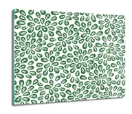 Deski do krojenia - deska splashback ze szkła Abstrakcja liście 60x52, ArtprintCave - miniaturka - grafika 1