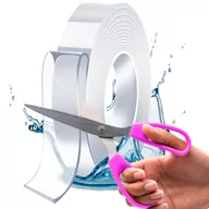 Dekoratorstwo - Dwustronna Taśma Nano Wielokrotnego Użytku Mocna 3M X 2Cm - miniaturka - grafika 1