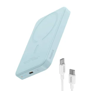 Baseus Magnetyczny mini powerbank 5000mAh 20W niebieski - Powerbanki - miniaturka - grafika 7