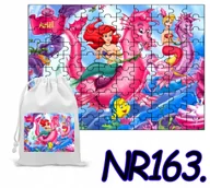 Puzzle - PUZZLE 96 EL. UKŁADANKA PREZENT KSIĘŻNICZKI BAJKI + WORECZEK Z NADRUKIEM - miniaturka - grafika 1