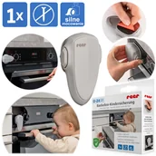 Zabezpieczenia dla dzieci - Zabezpieczenie blokada drzwi piekarnika samoprzylepne taśma 3M REER - miniaturka - grafika 1