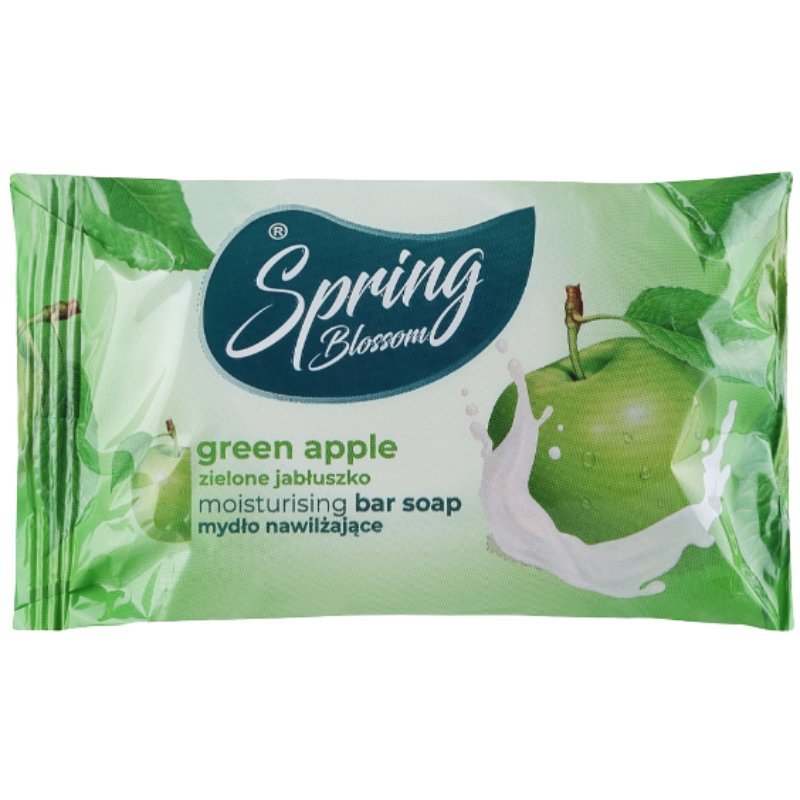 Spring Blossom Nawilżające Mydło w Kostce Zielone Jabłuszko 90g