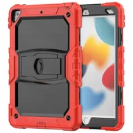 Etui do tabletów - Etui Case na Tablet iPad Air 2/Pro 9.7 2018/2017 z Paskiem Czarny Czerwony - miniaturka - grafika 1
