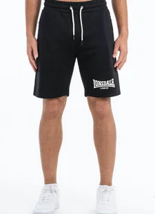 Spodenki LONSDALE SCARVELL czarne-XL - Spodenki męskie - miniaturka - grafika 1