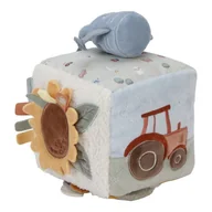 Zabawki sensoryczne - Little Dutch Kostka aktywizująca Little Farm - miniaturka - grafika 1