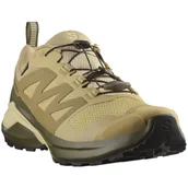 Buty trekkingowe męskie - Buty do biegania dla mężczyzn Salomon X-Adventure Gore-Tex Rozmiar butów (UE): 45 1/3 / Kolor: zielony - miniaturka - grafika 1