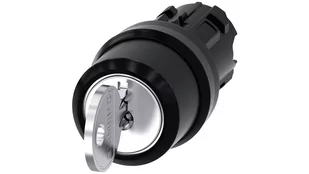 Siemens Przełącznik z kluczem ronis 22mm okrągły tworzywo nr zamka 455 z 2 kluczami 3 poz 3SU1000-4CL11-0AA0 3SU1000-4CL11-0AA0 - Inne akcesoria elektryczne - miniaturka - grafika 1
