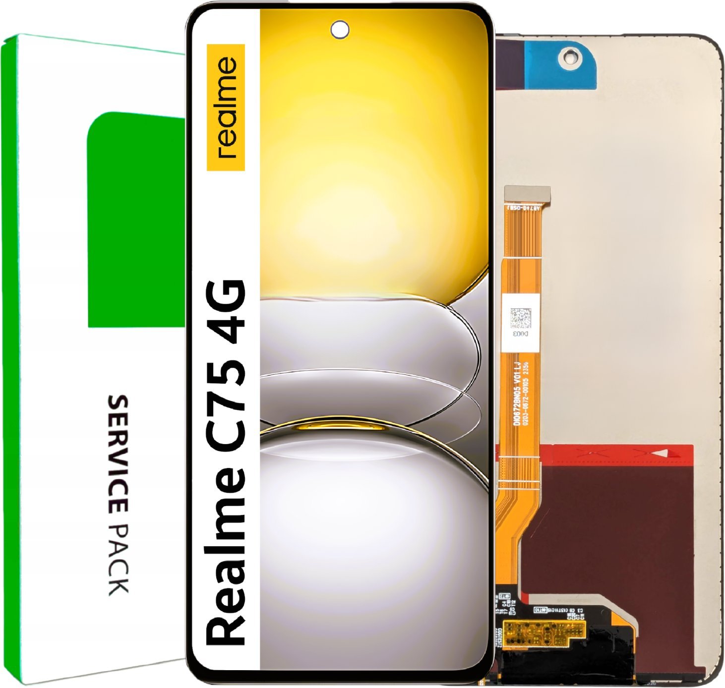 Wyświetlacz do Realme C75 4G Ekran LCD Oryginał Zila RMX3941 5904858346554