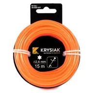 Akcesoria do kos i kosiarek - Żyłka Tnąca 2,4 Mm Gwiazdka 15M Z Zawieszką - miniaturka - grafika 1