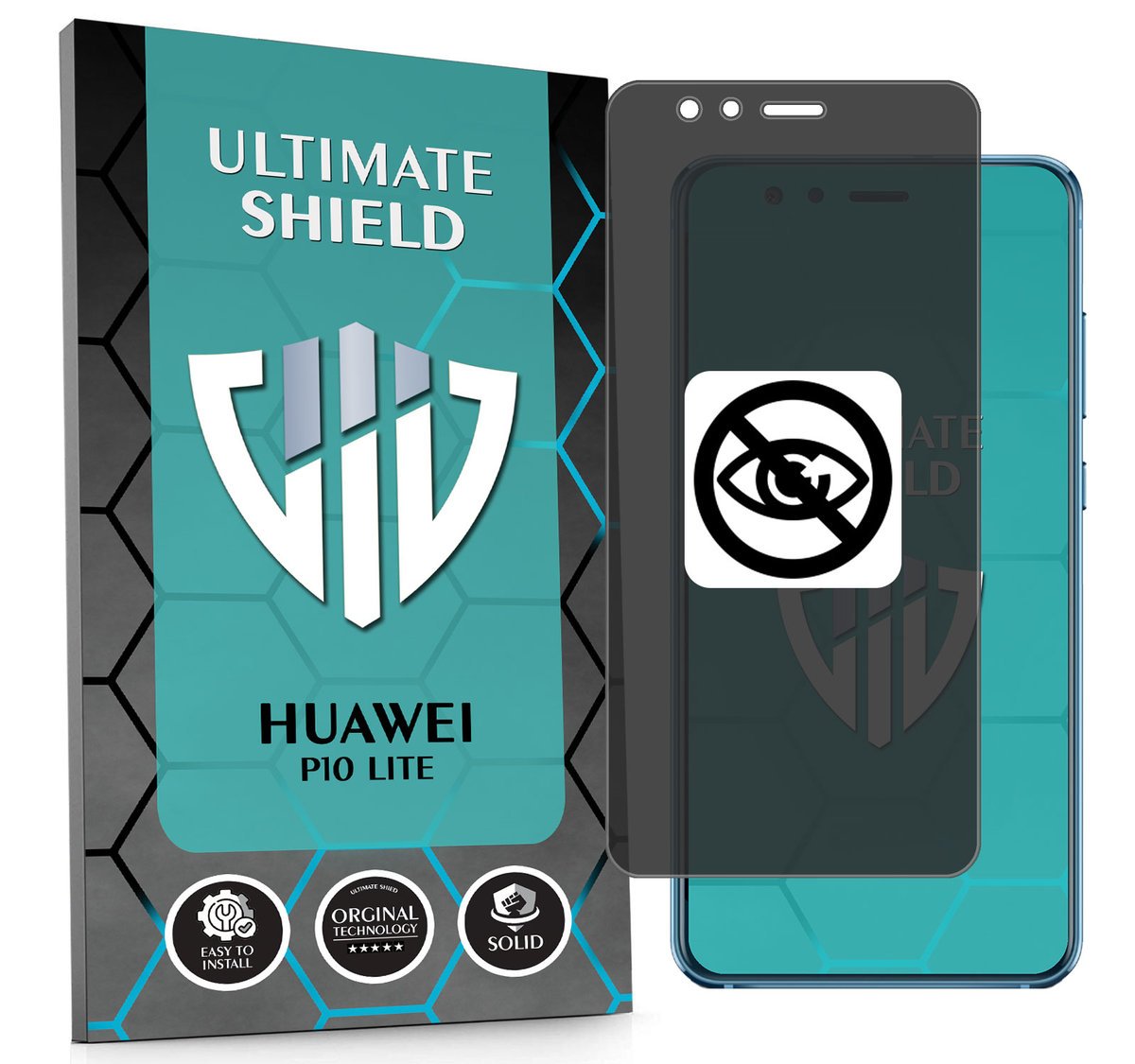 NAJLEPSZA FOLIA 5D ANTYSZPIEGOWSKA DO HUAWEI P10 LITE HYDROŻELOWA MATOWA