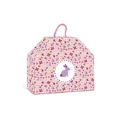 Prace ręczne dla dzieci - Janod Zestaw kreatywny do tworzenia biżuterii Brokatowe spinki do włosów Ogród 5+ Janod - miniaturka - grafika 1