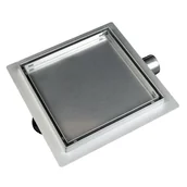 Odpływy liniowe - Kratka Odpływ Liniowy Kwadratowy Balneo 15x15 CM - miniaturka - grafika 1