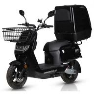 Skutery - Skuter elektryczny IML Sunra Robo-SC Delivery Czarny - miniaturka - grafika 1