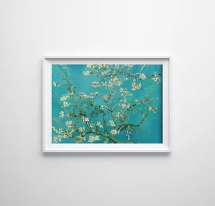 Plakat retro do salonu Almond Blossom Van Gogh - Plakaty - miniaturka - grafika 1