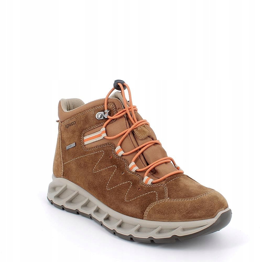 Igi&co Damskie Buty Trekkingowe Brązowe Ocieplane 35 Jtc