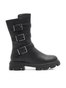 Buty dla chłopców - DeeZee Botki CS6226-01 Czarny - miniaturka - grafika 1