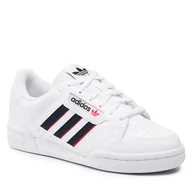 Buty sportowe damskie - Adidas Buty Continental 80 Stripes J FX6088 Ftwwht/Hazcor/Ftwwht - miniaturka - grafika 1