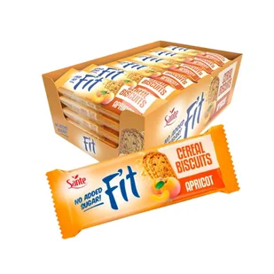 Sante Fit Ciasteczka Zbożowe z Morelą 50g x 20 szt - Ciastka - miniaturka - grafika 1
