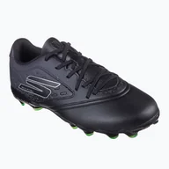 Piłka nożna - Buty piłkarskie dziecięce Skechers Razor Gold 1.5 FG black/silver WYSYŁKA W 24H 30 DNI NA ZWROT - miniaturka - grafika 1