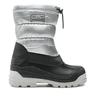 Buty dla dziewczynek - Śniegowce CMP Kids Glacey Snowboots 3Q71274J Srebrny - miniaturka - grafika 1