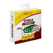 Zwalczanie i odstraszanie szkodników - Spirala Focus zwalczająca komary i meszki 10 sztuk Agrosimex - miniaturka - grafika 1