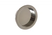 Zawiasy, okucia i inne akcesoria - Uchwyt okrągły do drzwi przesuwnych chrom - miniaturka - grafika 1