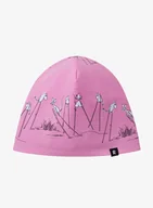 Czapki dla dzieci - Czapka dziecięca Reima Moomin Tanssi - rose pink - miniaturka - grafika 1