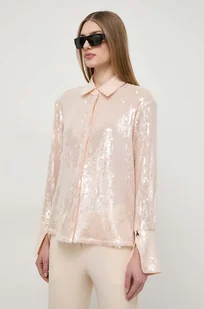 Patrizia Pepe koszula damska kolor pomarańczowy regular z kołnierzykiem klasycznym 8C0675 A394 - Koszule damskie - miniaturka - grafika 1