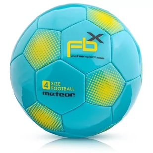Meteor Piłka nożna FBX niebieska r. 4 37005 - Piłka nożna - miniaturka - grafika 1