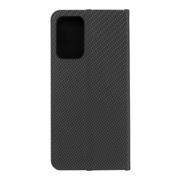 Etui i futerały do telefonów - Forcell Kabura LUNA Book Carbon do SAMSUNG Galaxy A72 LTE ( 4G ) czarny - miniaturka - grafika 1