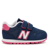 Buty dla dziewczynek - Sneakersy New Balance IV500VP1 Granatowy - miniaturka - grafika 1