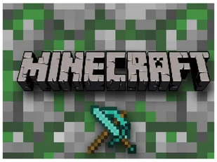 Dekoracyjny opłatek tortowy Minecraft - A4 - Ciasta i półprodukty do ciast - miniaturka - grafika 1