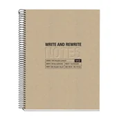 Notesy i bloczki - MAUL A604779 notatnik A5 120 ark. Beżowy - miniaturka - grafika 1