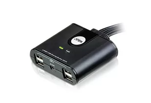 Aten US424-AT 4-portowy USB 2.0 współdzielenie urządzeń peryferyjnych US424-AT - Adaptery i przejściówki - miniaturka - grafika 2