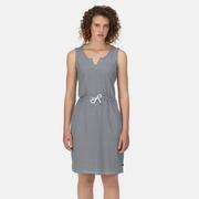 Sukienki - Regatta Damska Sukienka Fahari Granatowo-biały w Paski, Rozmiar: 36 - miniaturka - grafika 1