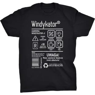 Windykator Etykieta Koszulka Prezent Windykatora - Koszulki męskie - miniaturka - grafika 1