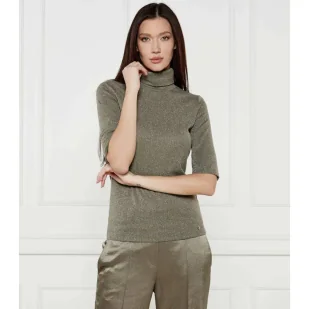 Marc Cain Golf Slim Fit - Bluzki damskie - miniaturka - grafika 1