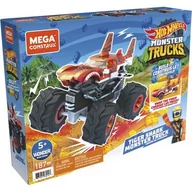 Klocki - Mega Bloks zestaw Mega Construx Hot Wheels Monster trucks Tiger Shark - miniaturka - grafika 1