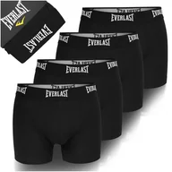 Majtki męskie - Everlast Bokserki Męskie Bawełniane Czarne 4 sztuki Rozmiar L - miniaturka - grafika 1