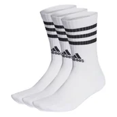 Skarpetki sportowe męskie - 3-Stripes Cushioned Crew Socks 3 Pairs - miniaturka - grafika 1