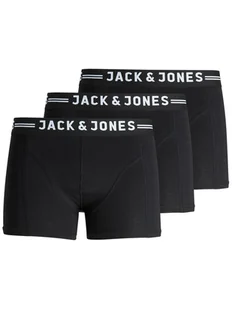 Jack&Jones Komplet 3 par bokserek Sense 12081832 Czarny - Majtki męskie - miniaturka - grafika 1